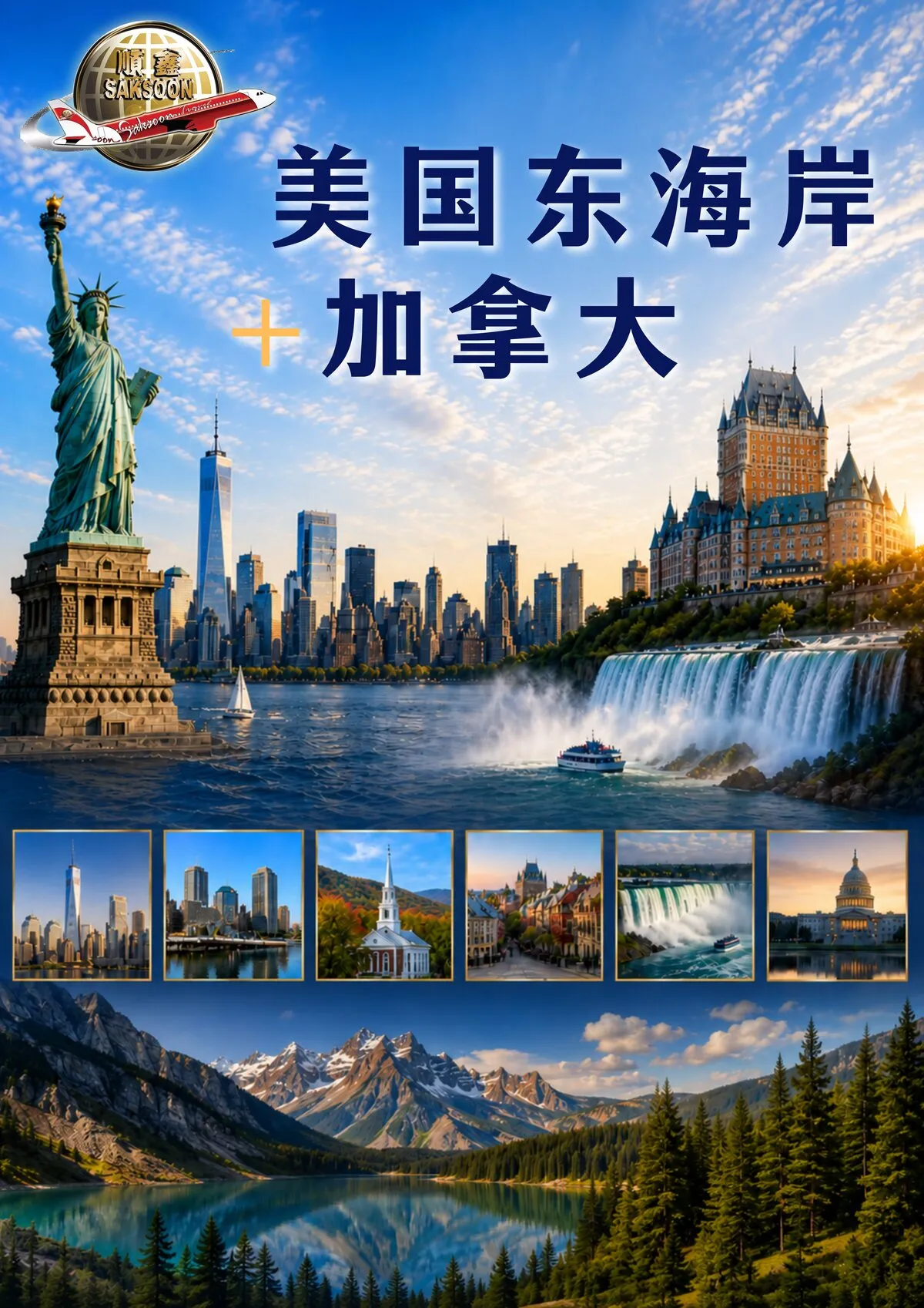 USA EAST COAST+ CANADA destination